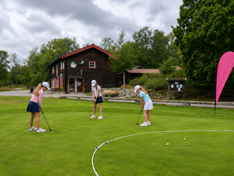 Tjejträff med Sandras Golf