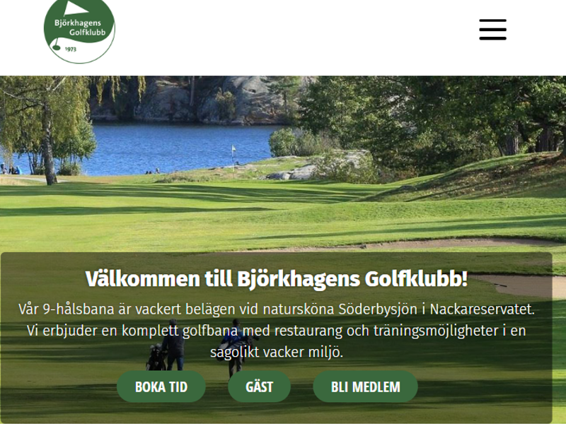 Klubbens nya webbplats