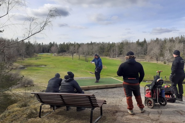 Discgolftävling lördag 18 april