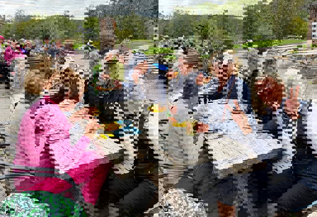 Lunch Damavslutning 2025