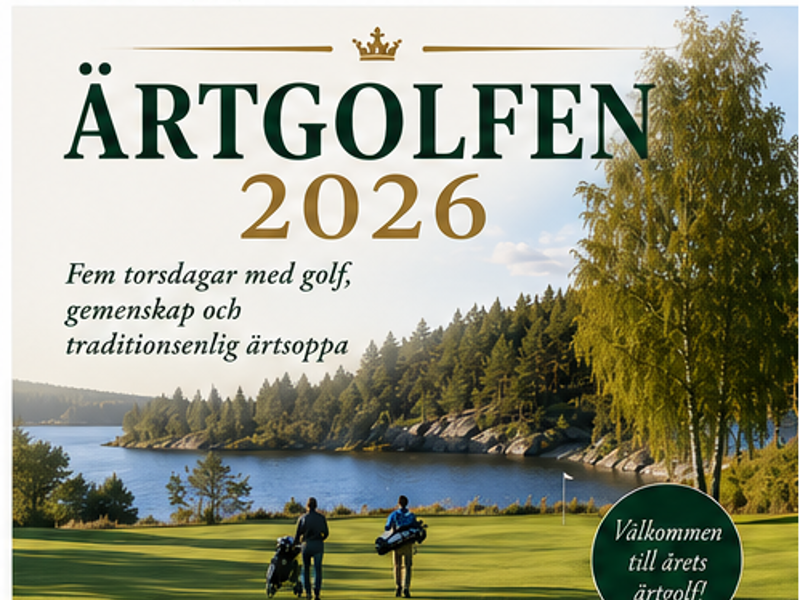 Nu är det dags för Ärtgolfen!