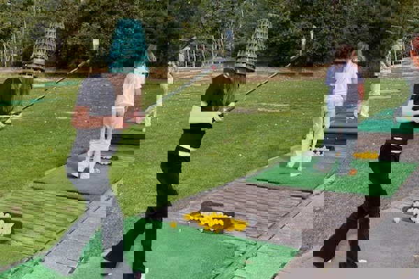 Golfbanan som utomhusklassrum