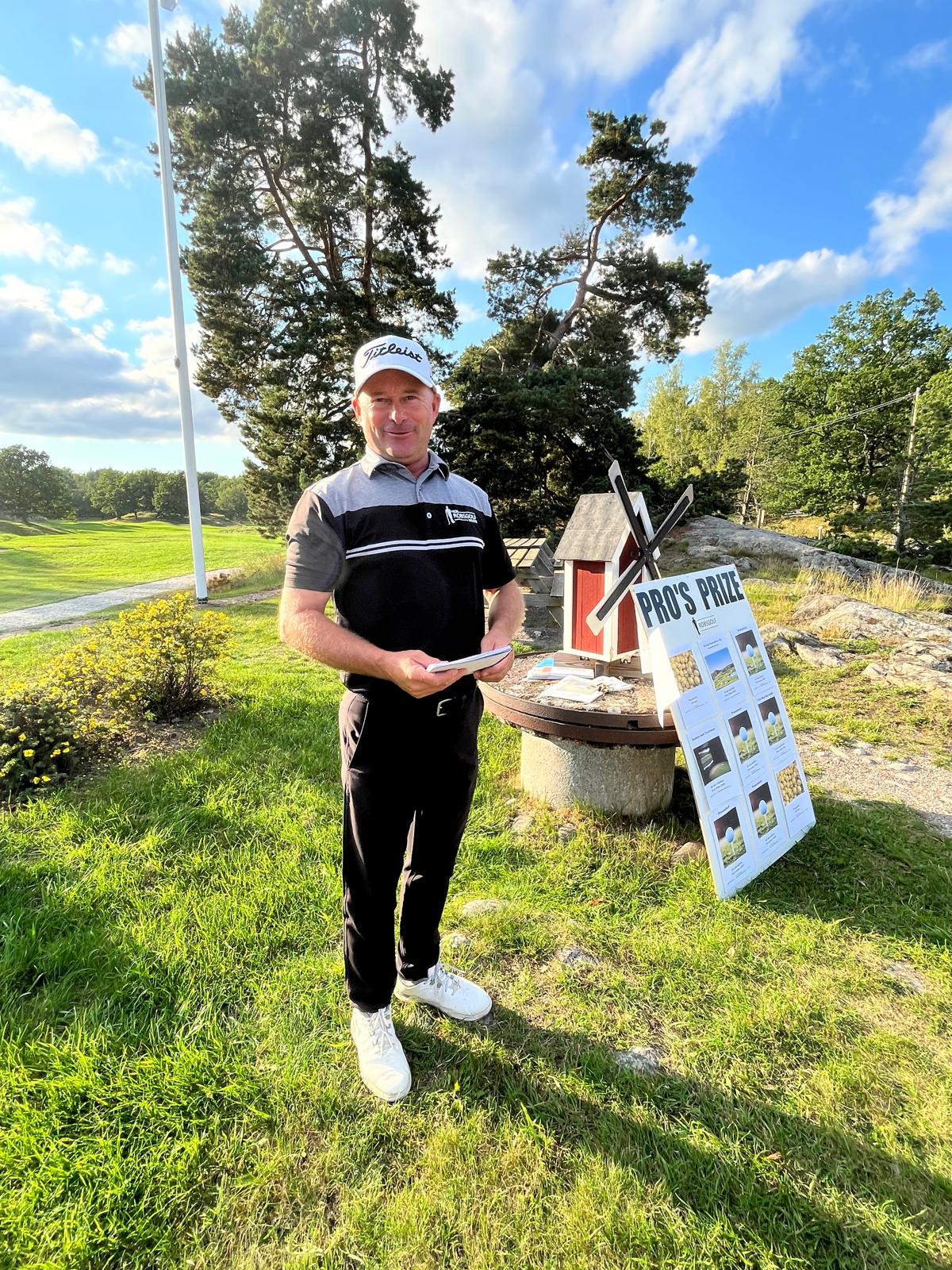 Rob Moore vid prisutdelningen