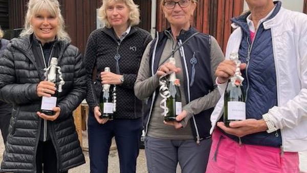 Damgolfens avslutning 2024 - resultat