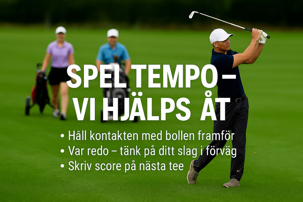 Speltempo – gemensamt ansvar på banan